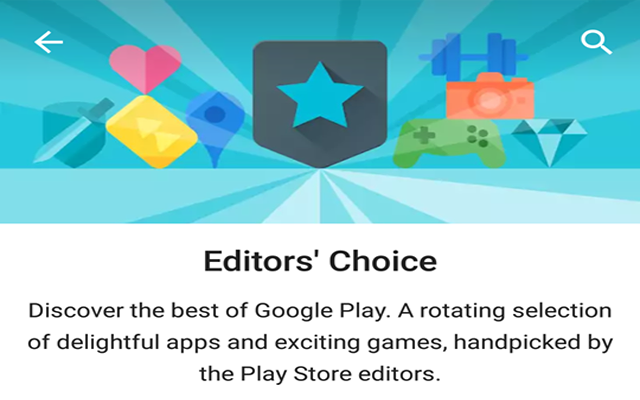 تعرف علي ميزة Android Excellence أو Editors Choice الجديدة في جوجل بلاي