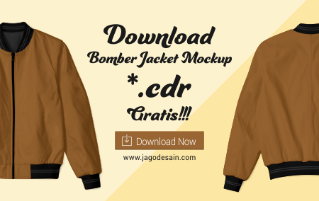  Namun terkadang juga terdapat format lain menyerupai mockup vector dalam format  Download Mockup Bomber Jacket File .CDR Gratis