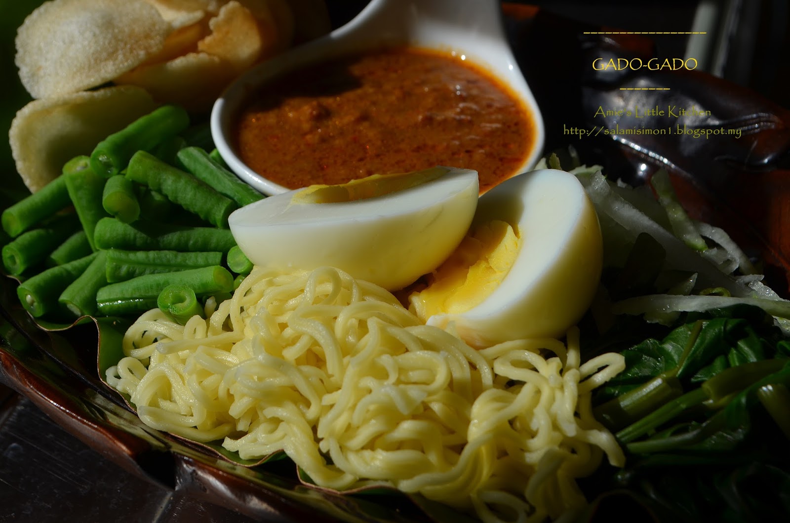 AMIE'S LITTLE KITCHEN: Gado-Gado Cocos