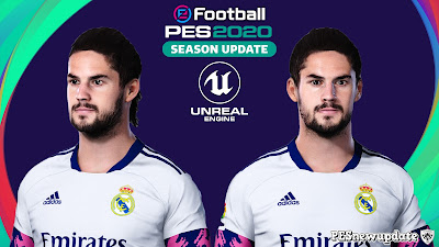 PES 2020 Faces Isco by Farouk