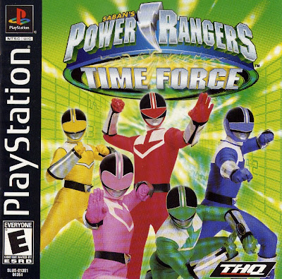 Power Rangers - Time Force Front Cover