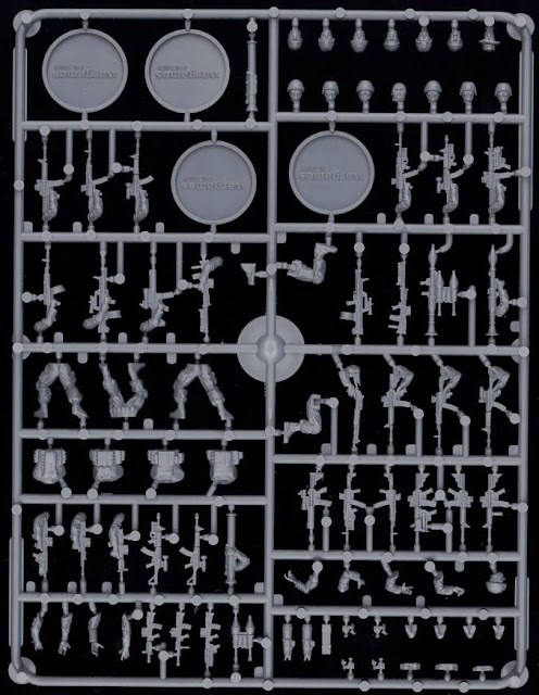 Warlord Games: Project Z: Hard Plastic Spec Ops Modern Military Sprue