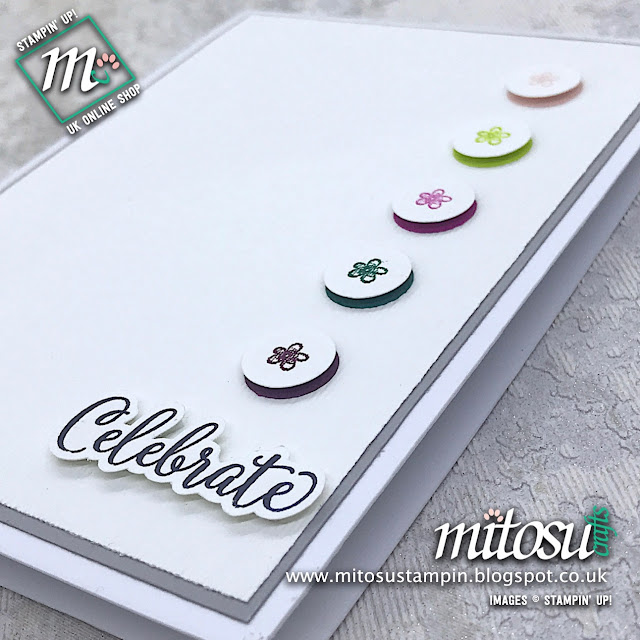 Hello Cupcake Stampin' Up! Sale-A-Bration Card Idea. Order Cardmaking Products from Mitosu Crafts UK Online Shop