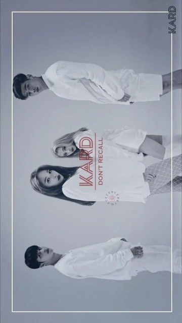 K.A.R.D (카드) (also stylized as KARD) is a Korean a co-ed group consisting of 4 members: J.Seph, BM, Somin and Jiwoo.