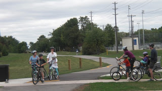 Cycling on Burlington's Multi-use Trails