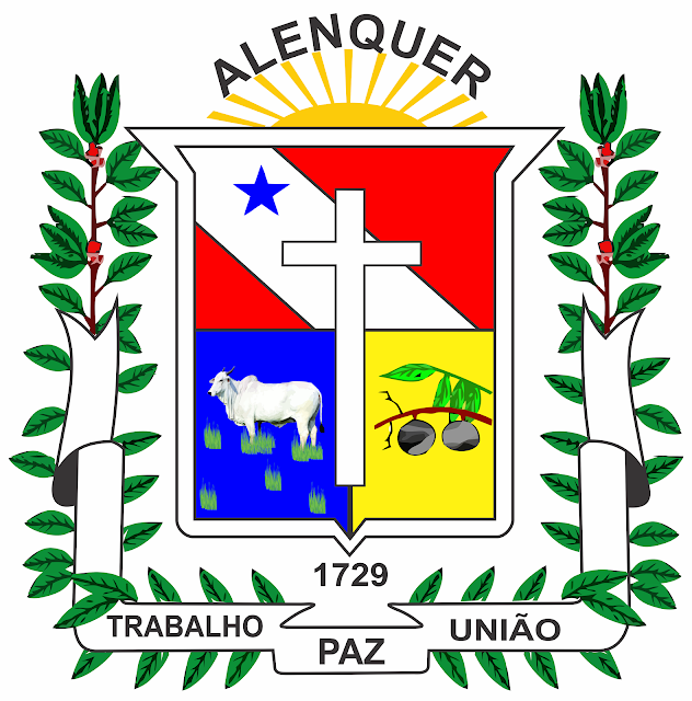 Brasão do Município de Alenquer - Pará - Brasil