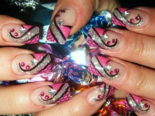pink nail designs  news