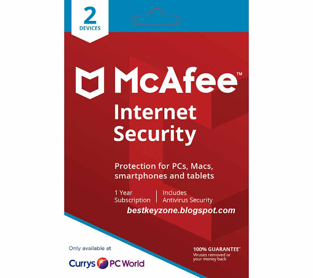 Mcafee Internet Security Product Key Free 6 Months 2019