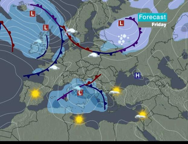 european weather forecast 