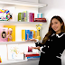 Jessica Jung unveils her colorful Bookshelf