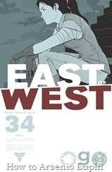 Actualización 13/09/2017: Se agrega el número #34 de East of West, por GinFizz para la pagina de Facebook G-Comis.