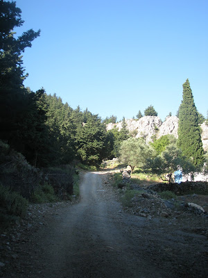 Hiking Dikaios Mountain