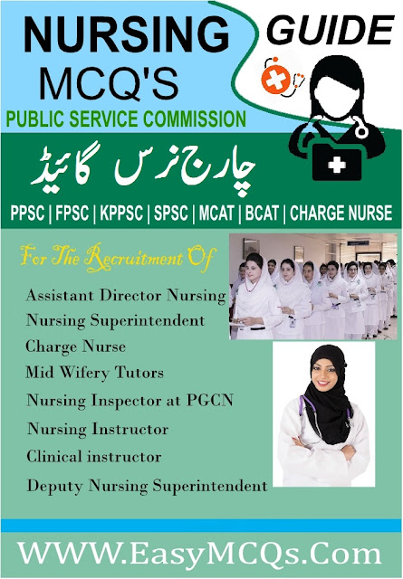 MCQs Practice Test Book Charge Nursing Guide Download