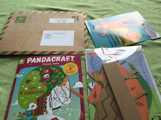 Contenu de la box Pandacraft de janvier 2018