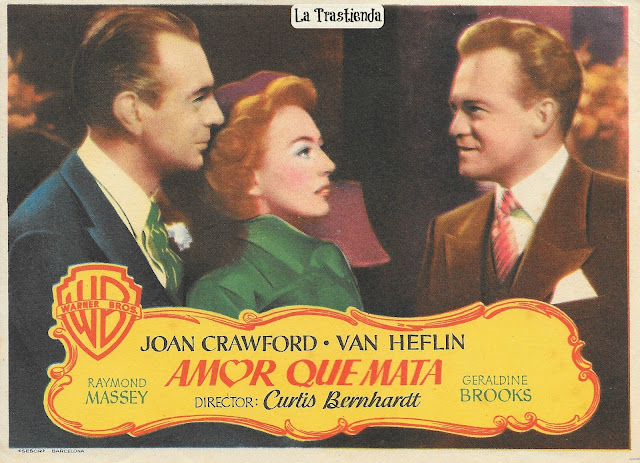 Programa de Cine - Amor que Mata - Joan Crawford - Van Heflin