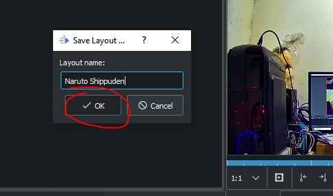 Save Layout Custom