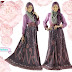 Contoh Model Gamis Batik Kombinasi