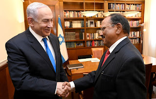 Israel PM Netanyahu Holds Talks with Indian NSA Doval on Gaza Conflict