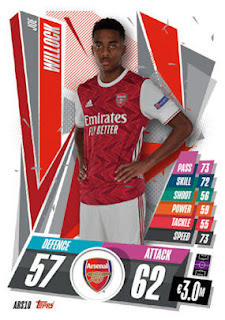 Topps Match Attax 2020-2021 Arsenal Set