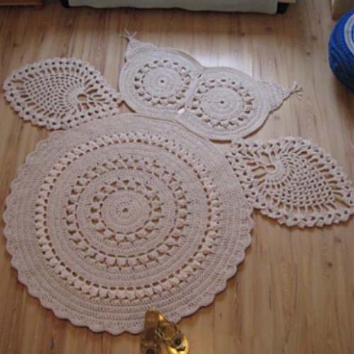 Hedvig Owl Carpet - Free Pattern 