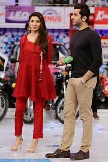 Mahira Khan & Sheheryar Munawar Siddiqui at Jeeto Pakistan for Ho Mann Jahaan Promotion 