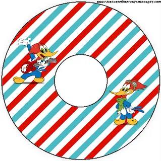 Woody Woodpecker Free Printable Candy Bar Labels. 