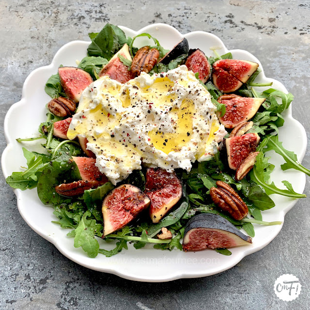 SALADE FIGUES BURRATA