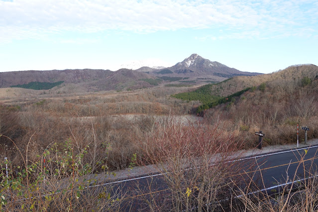 岡山県真庭市の蒜山下徳山 鬼女台展望休憩所からの眺望