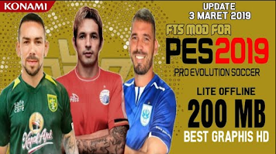  coocks all people who like offline soccer games Download FTS Mod PES 2019 Lite By ASEP IFAN86