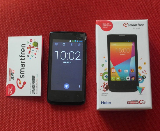 Spesifikasi Andromax C3, Android Kitkat 500 Ribuan