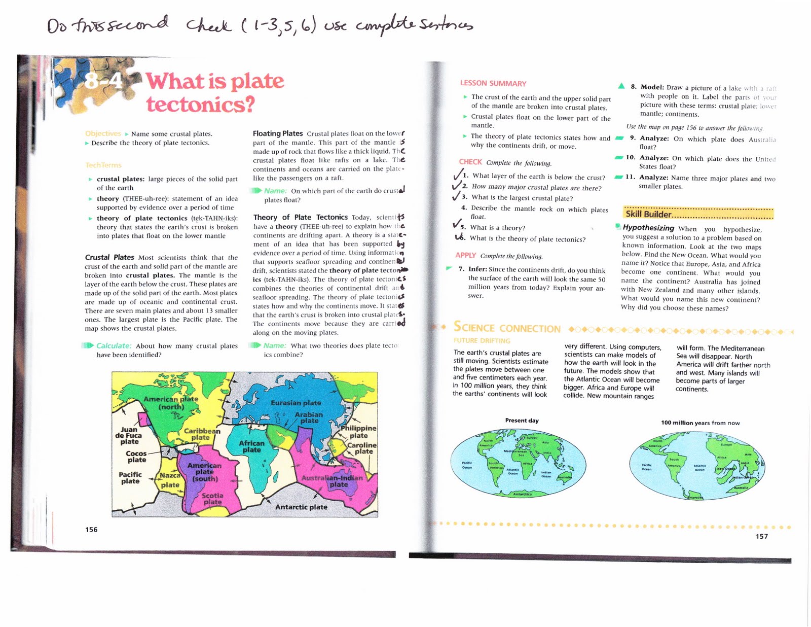 Plate Tectonics Gizmo Student Activity Sheet Answer Key ...
