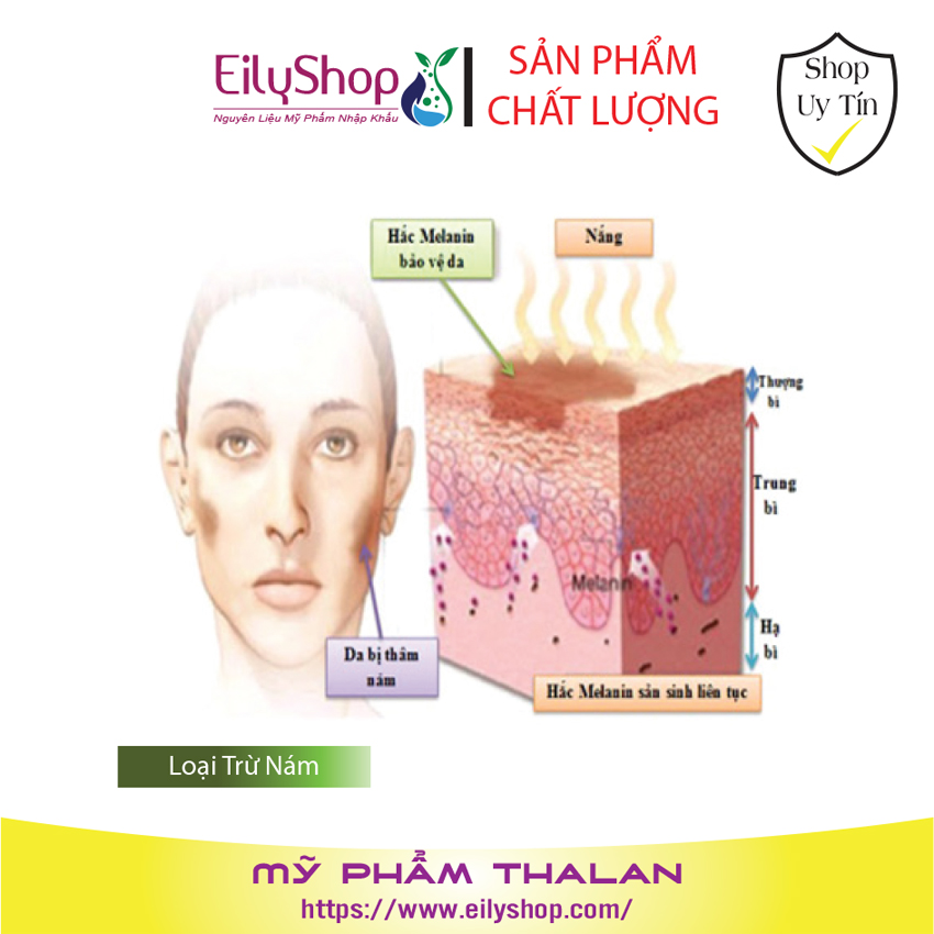 SERUM Loại Trừ Thâm - Nám . Tàn Nhang, Se Khít Lỗ Chân Lông Eilyza - Shop Mỹ Phẩm Thailan