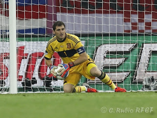 Iker Casillas contra Croacia, Eurocopa