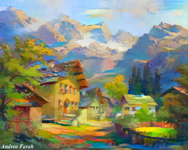 Beautiful Landscape painting  276