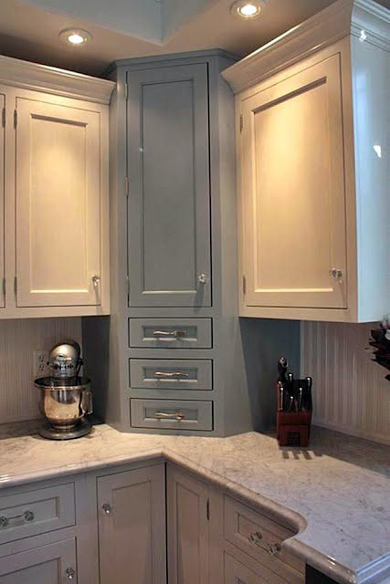 corner kitchen cabinet ideas