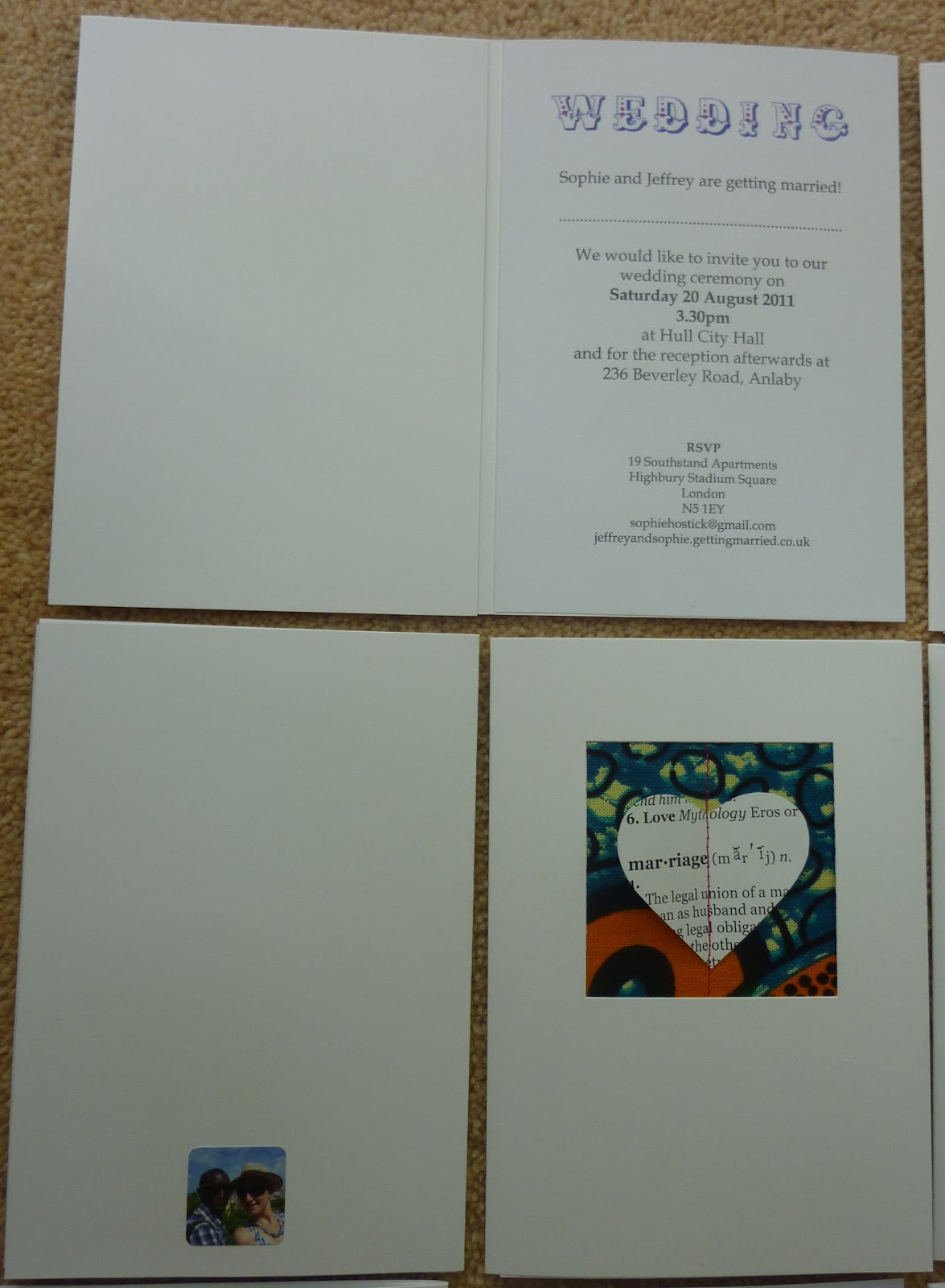 {Unique Wedding Invitations}