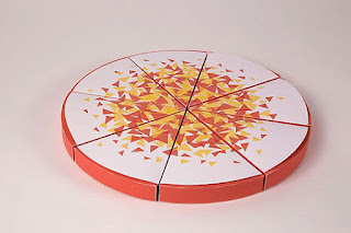 Triangular Shape Pizza Box