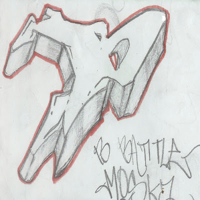  Graffiti Alphabet B