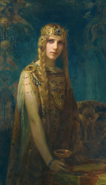 Gaston Bussiere painting