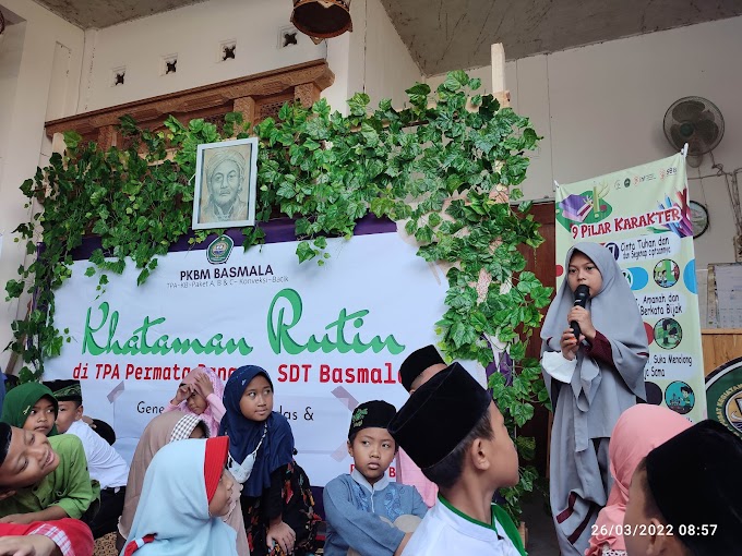  Khataman Rutin di PKBM Basmala Gubug Grobogan