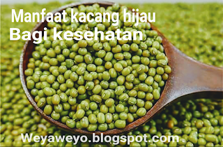 Kacang hijau adalah bahan makanan yang baik untuk dikonsumsi karena mengandung manfaat untuk mencegah 9 penyakit