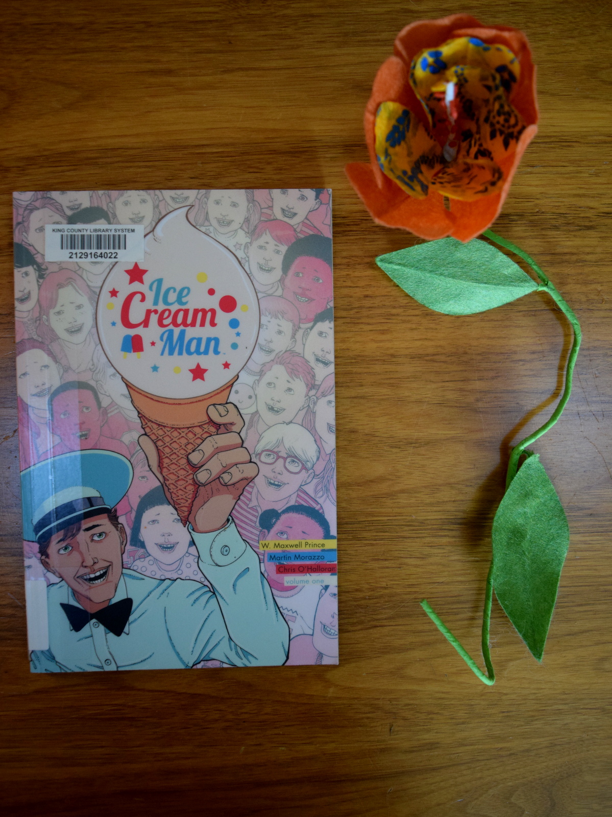 Fauna Finds Flora Book Review Ice Cream Man By W Maxwell Prince Martin Marazzo And Chirs O Halloran