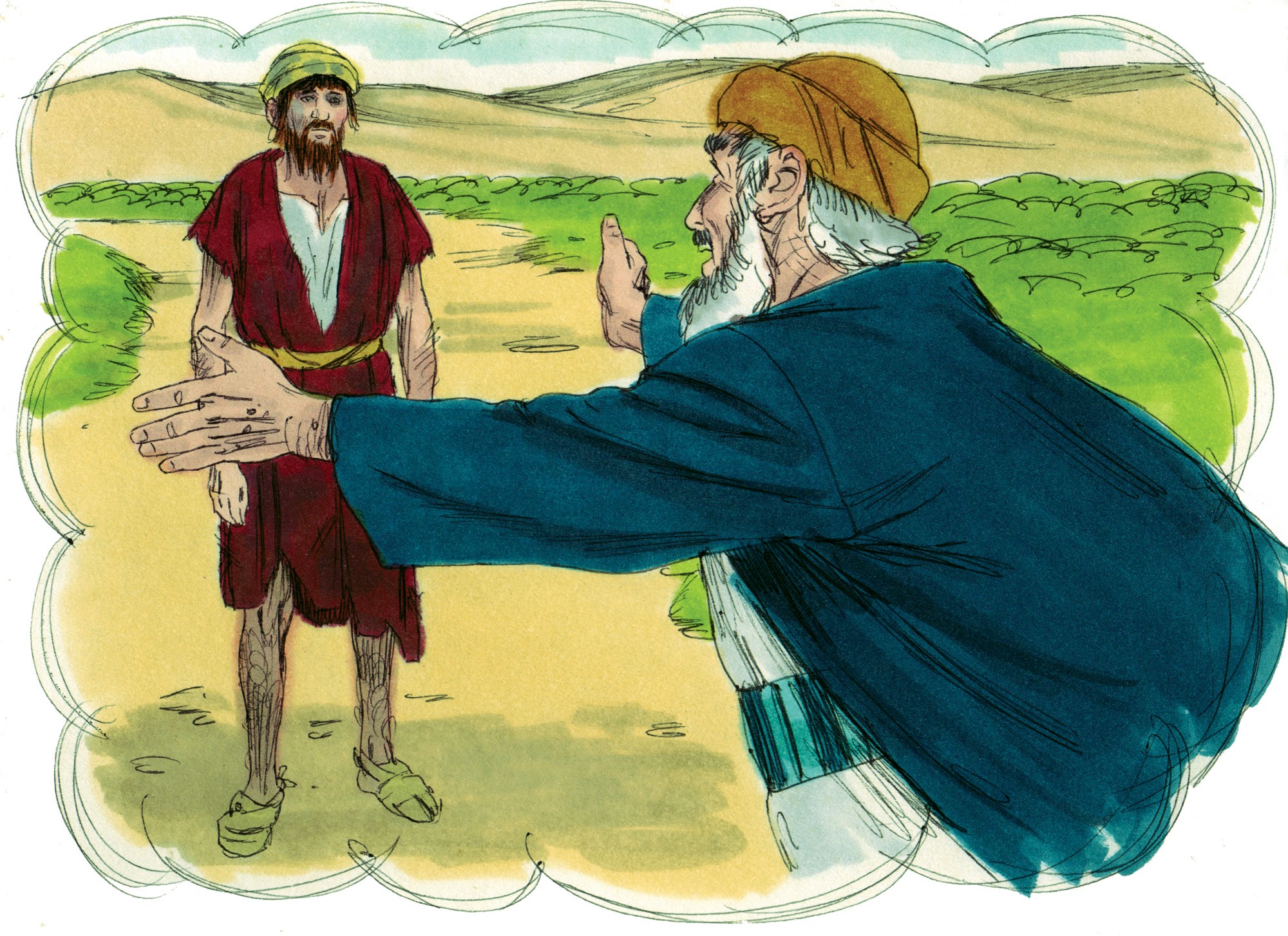 Диалог пустынных мудрецов геншин кому подходит. The Parable of the Prodigal son. Притча иллюстрация. Мудрец и человек. Притча о блудном сыне отец.