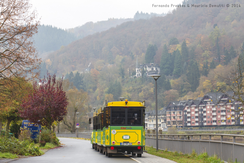 trem turístico de Cochem na Alemanha