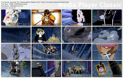 Download Film One Piece Episode 351 (Kebangkitan Setelah 500 Tahun! Oz telah Hidup Kembali!) Bahasa Indonesia
