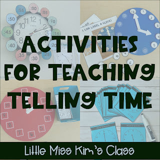 Activities for teaching time / clocks