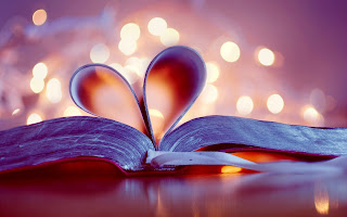 This is love book heart sign pic