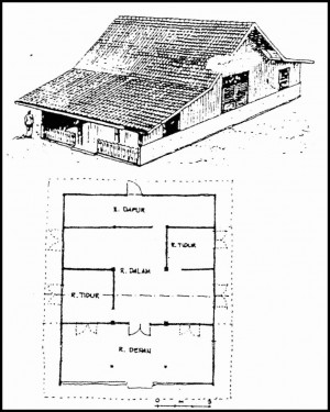 denah rumah bapang betawi denah rumah joglo betawi rumah bapang