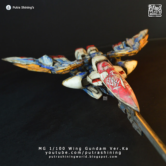 Hand Painted MG Wing Gundam Ver.Ka | XXXG-01W ウイングガンダム by Putra Shining