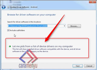 Cara Install Driver Qualcomm Hs-Usb Qdloader Bagi Yang Tidak Terdeteksi